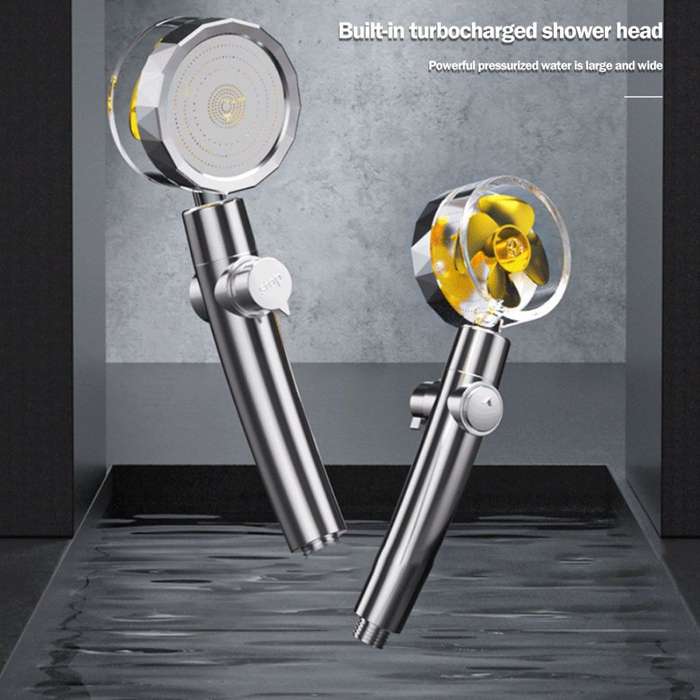 Turbo Charged Shower Head