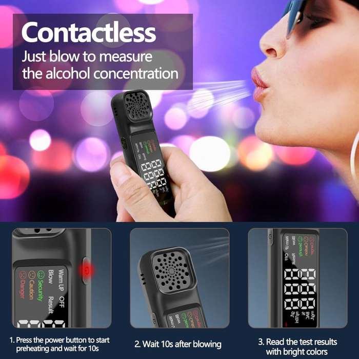Alcohol Breath Tester