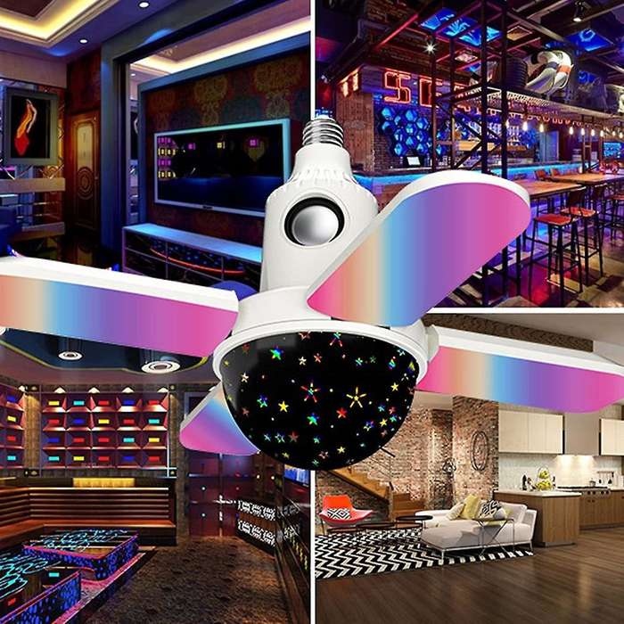 Starry Fan Light With Speaker