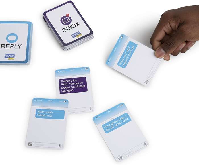 New Phone, Who Dis? Family Edition Card Game