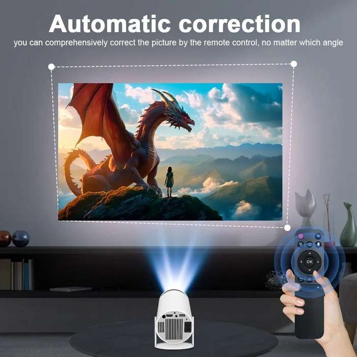 180 Degree Cylindrical Ultra HD Projector