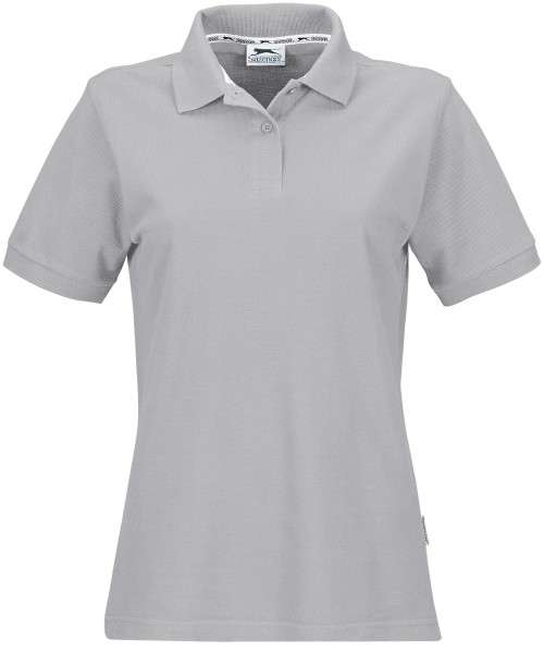Slazenger Crest Ladies Golf Shirt - Grey (SLAZ-804)