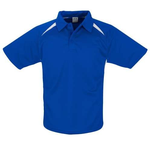 Biz Collection Splice Mens Golf Shirt - Royal Blue (BIZ-3610)