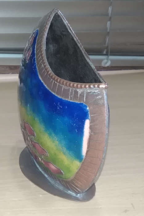 Cloissone vase