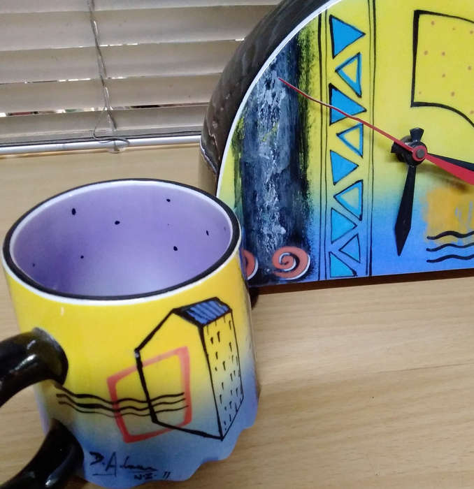 Brendan Adams art deco pottery