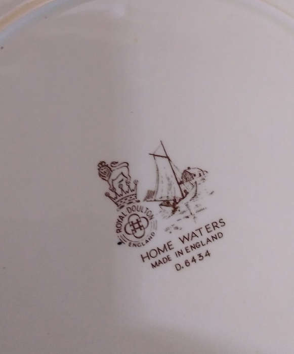 Royal doulton home waters plate