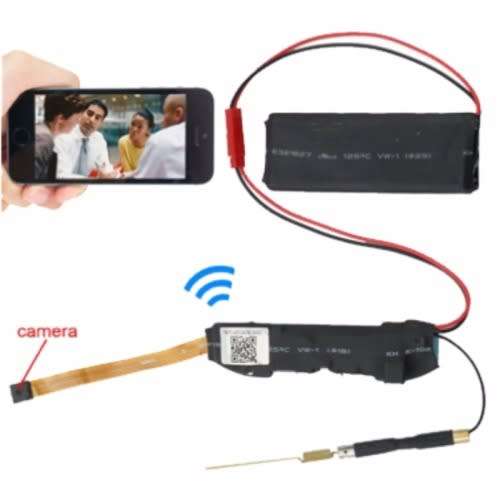 Hot Sale Mini WiFi DV AHD 1080P Spy DIY Module IP Camera