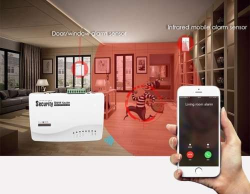 GSM security alarm system