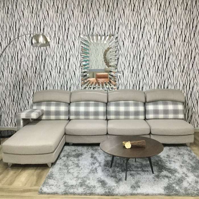 SECTIONAL MODULAR FABRIC LOUNGE SUITE