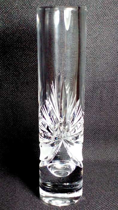 Vintage crystal vase