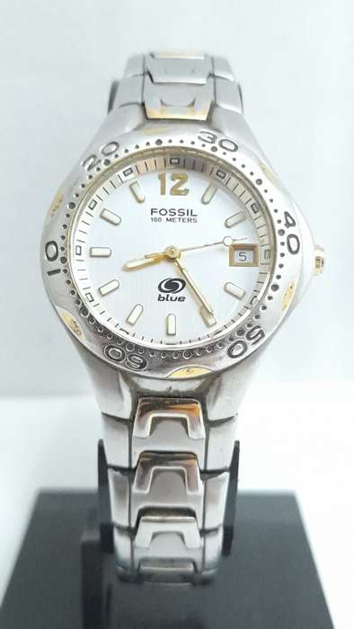 Fossil Blue ladies watch
