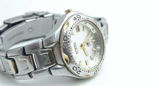 Fossil Blue ladies watch