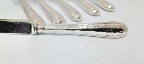 Antique Elkington & Co butter knives