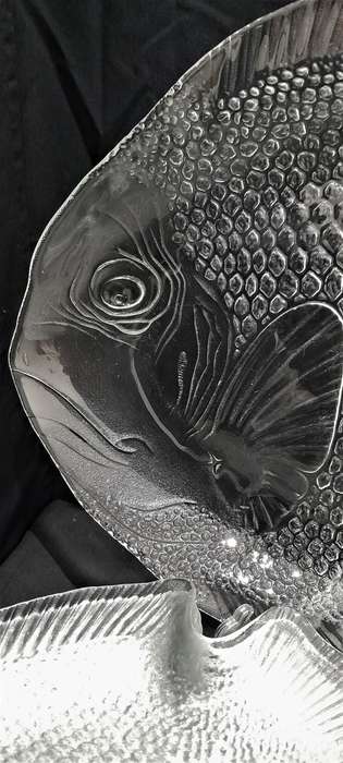 Vintage Arcoroc fish plates