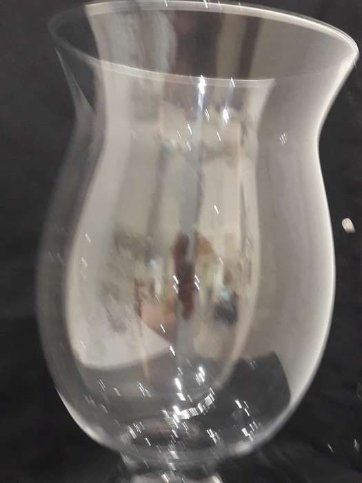 Vintage large hand blown vase