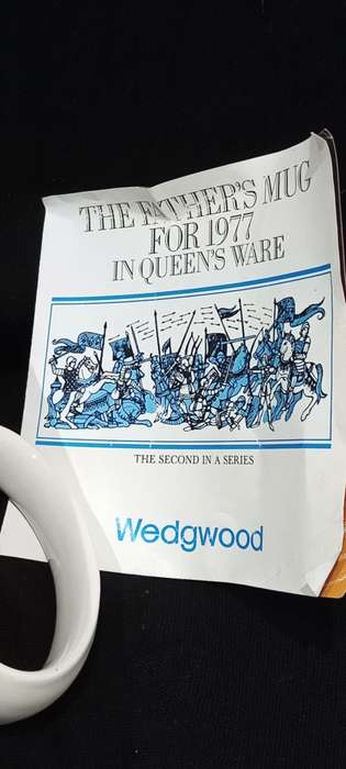 1970-1980 Wedgwood 'The Fathers mug' large mug