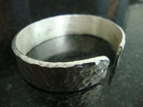 Handmade Unisex Solid Silver Bracelet - 89.1gr