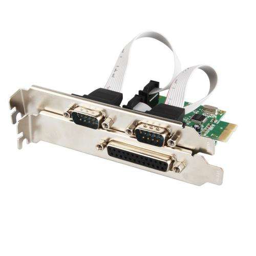 2 Serial 1 Parallel PCI-e Controller Card 3 Port PCI Express Card