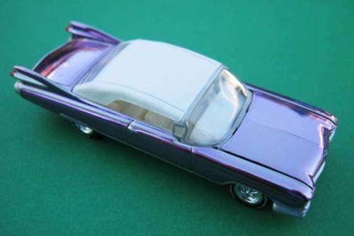 MINT 1959 CADILLAC ELDORADO BY JOHNNY LIGHTNING FROM PLAYING MANTIS. NOT MATCHBOX OR DINKY.