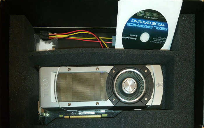 GIGABYTE GeForce GTX TITAN  GV-NTITAN-6GD-B 6GB 384-Bit DDR5 PCI Express 3.0 DirectX 11.1 Video Card
