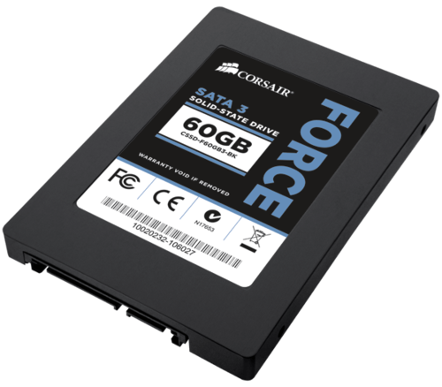 CorsAir Force Series 3 60GB SATA 3 6Gb/s Solid-State Hard Drive (SSD)