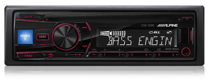 Alpine CDE-150E MP3/CD/Aux with USB
