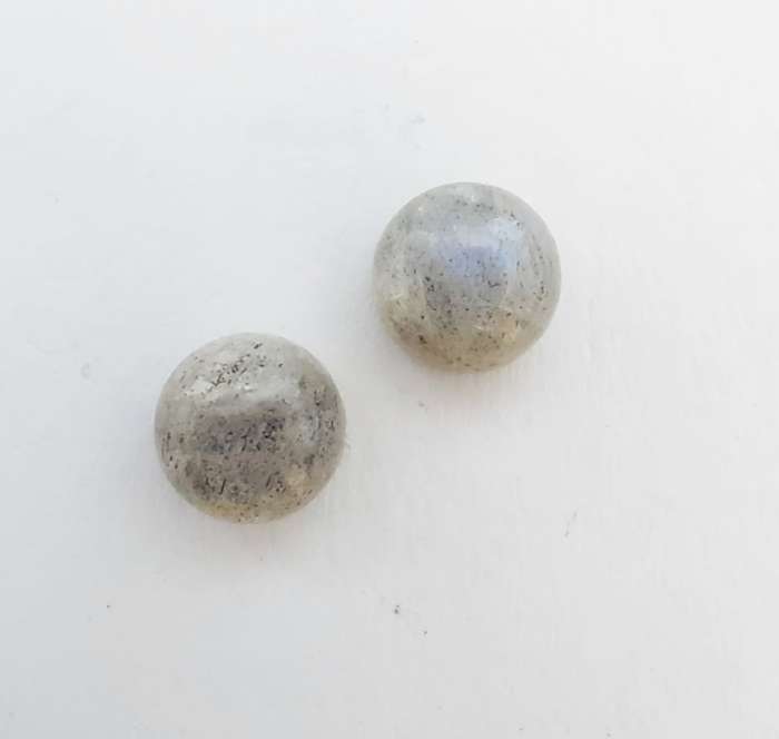 1ct Round Labradorite (two)