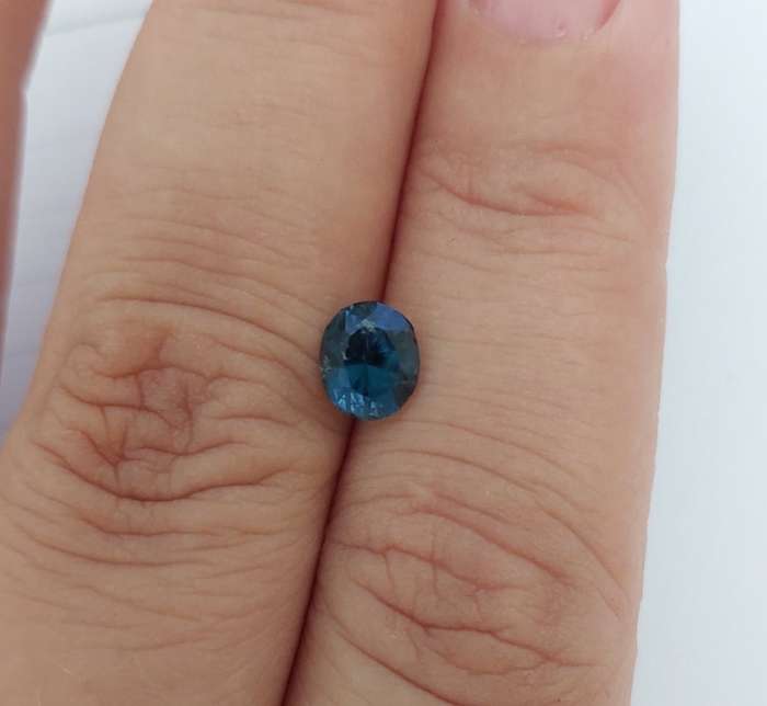 0.98ct London Blue Oval Tourmaline