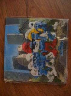 smurfs SERVIETTES (20) - kids parties