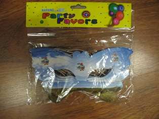 KIDS PARTY smurf masks (10 per pack)