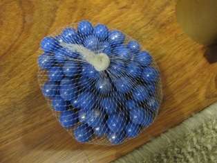 MARBLES  - blue +-50
