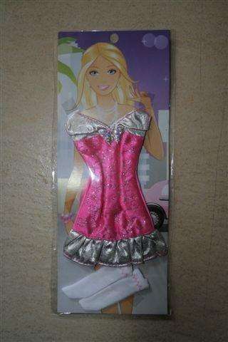 Barbie clothes - stunning outfits - pink