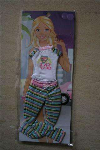 Barbie clothes - stunning outfits - pajamas