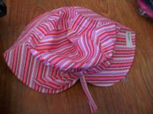Girls pink summer hat
