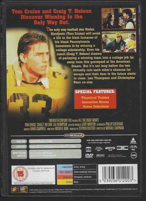 All the right moves [dvd]