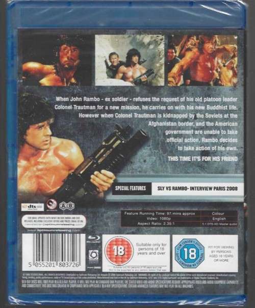 Rambo 3 [blu ray]