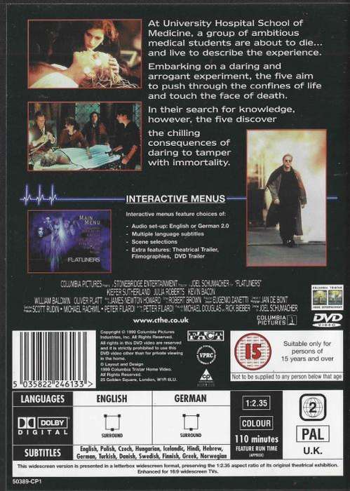 Flatliners [DvD]