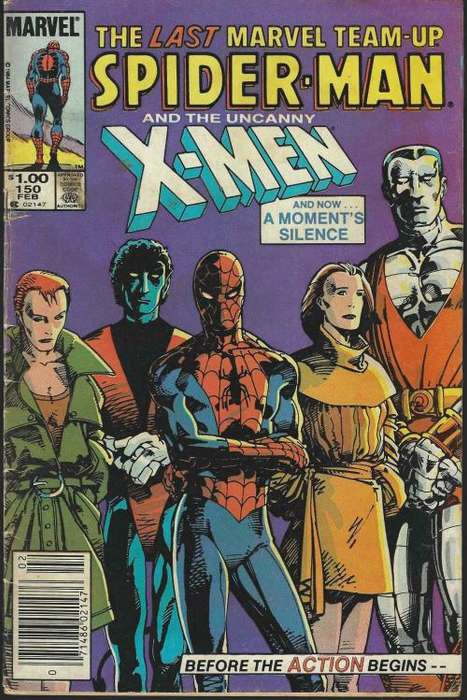 Marvel team-up - Spider-man & X-men #150