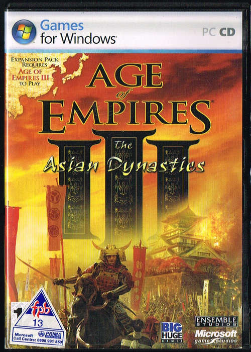 Age of Empires 3 - The Asian Dynasties [Expansion Pack]