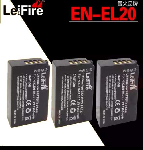 NIKON  EN-EL20 BATTERY FOR NIKON CAMERA