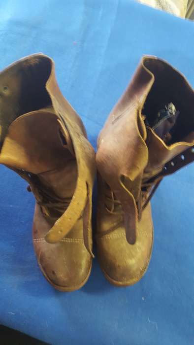 RHODESIA; BSAP PATU  COMBAT BOOTS. EXCELLENT CONDITION RARE