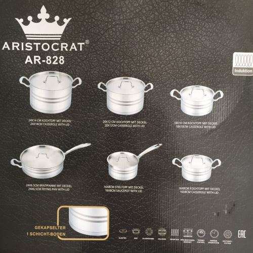 ARISTOCRAT 12 pcs German cookware set
