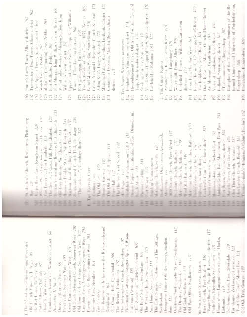 HISTORICAL MONUMENTS OF SOUTH AFRICA
