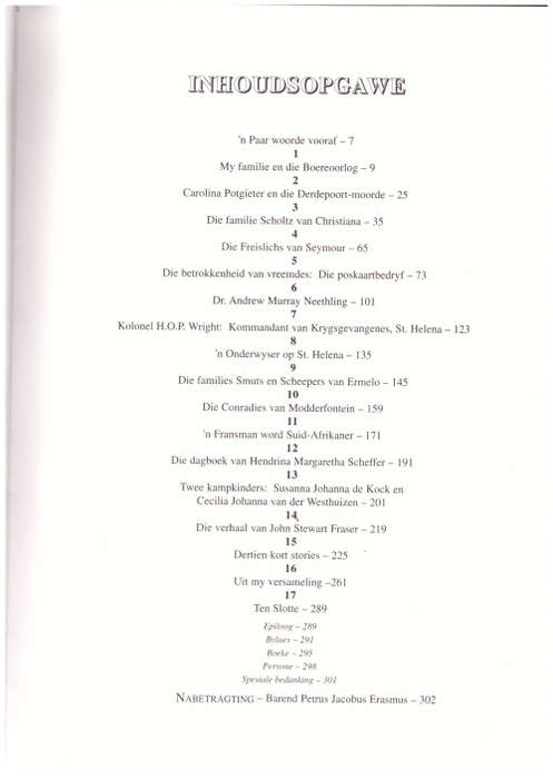 BRIEWE UIT DIE BOERE-OORLOG: PERSOONLIKE EN SELDSAME DOKUMENTE RONDOM DIE VRYHEIDSTRYD 1899-1902