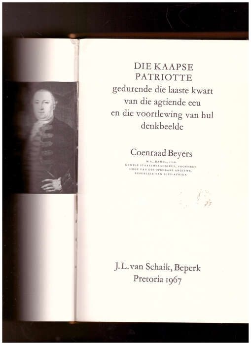 DIE KAAPSE PATRIOTTE 1779-1791