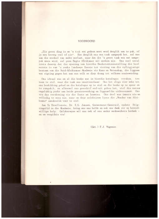 DIE AFRIKAANSE BOEK