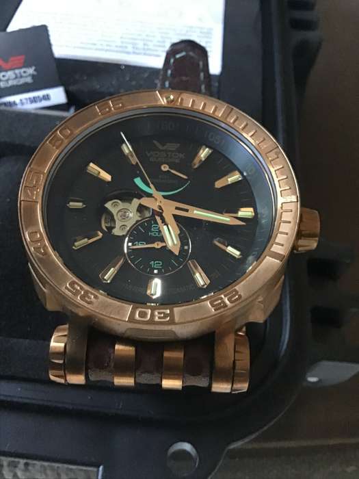 VOSTOK EUROPE WATCH MODEL:ENERGIA  NH35A/5750285 LIMITED EDITION