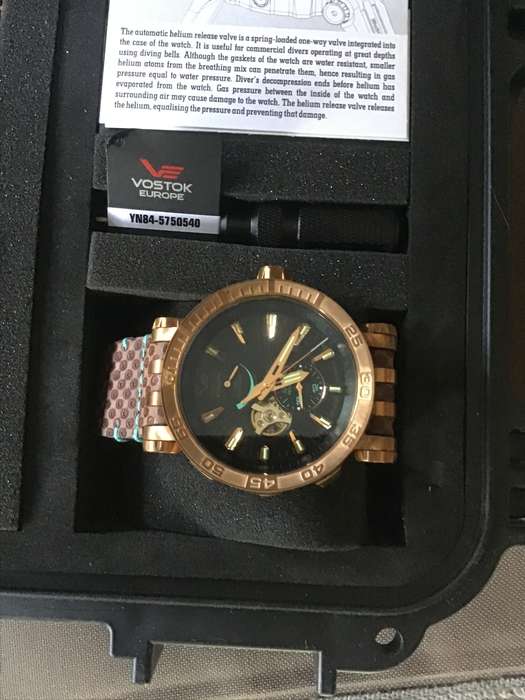 VOSTOK EUROPE WATCH MODEL:ENERGIA  NH35A/5750285 LIMITED EDITION