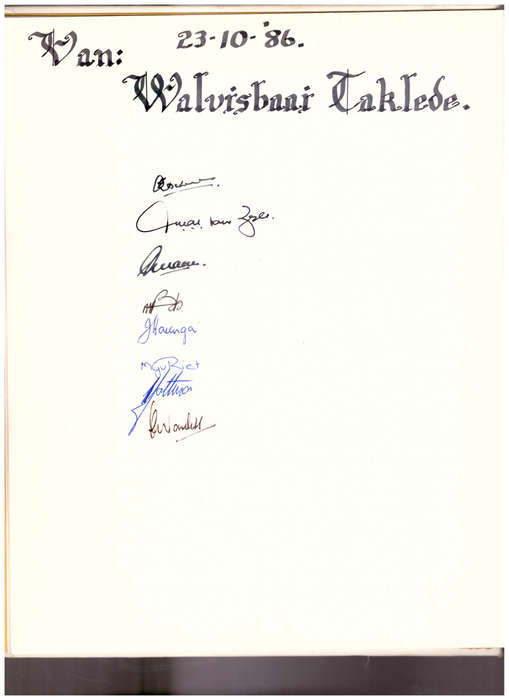 THE HISTORY OF THE PORT AND SETTLEMENT OF WALVIS BAY 1878-1978 *SIGNED* BY AUTHORS