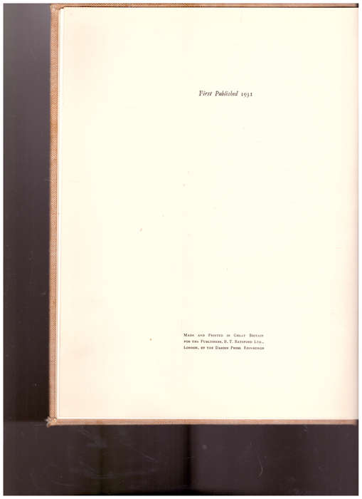 ARCHITECTURAL DRAWING, PERSPECTIVE & RENDERING, 1 ST ED. 1931